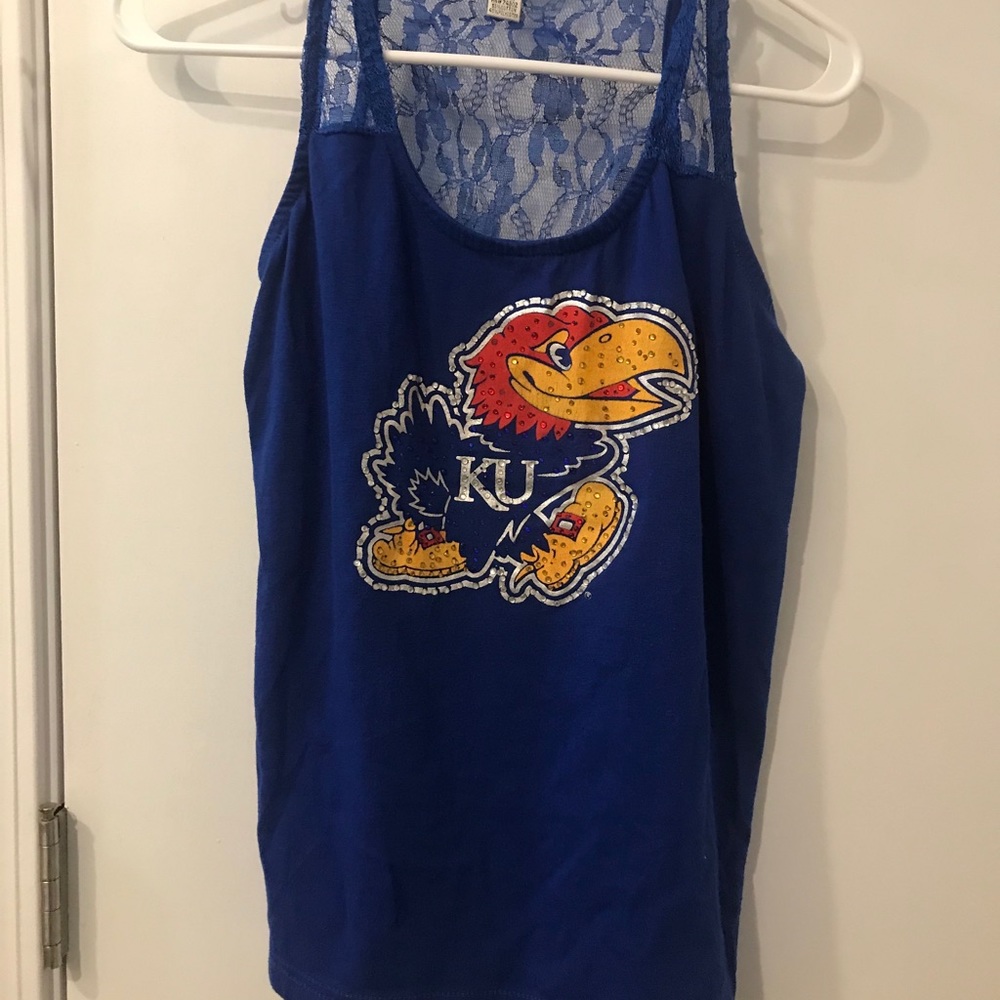 Kansas Jayhawks KU tank top